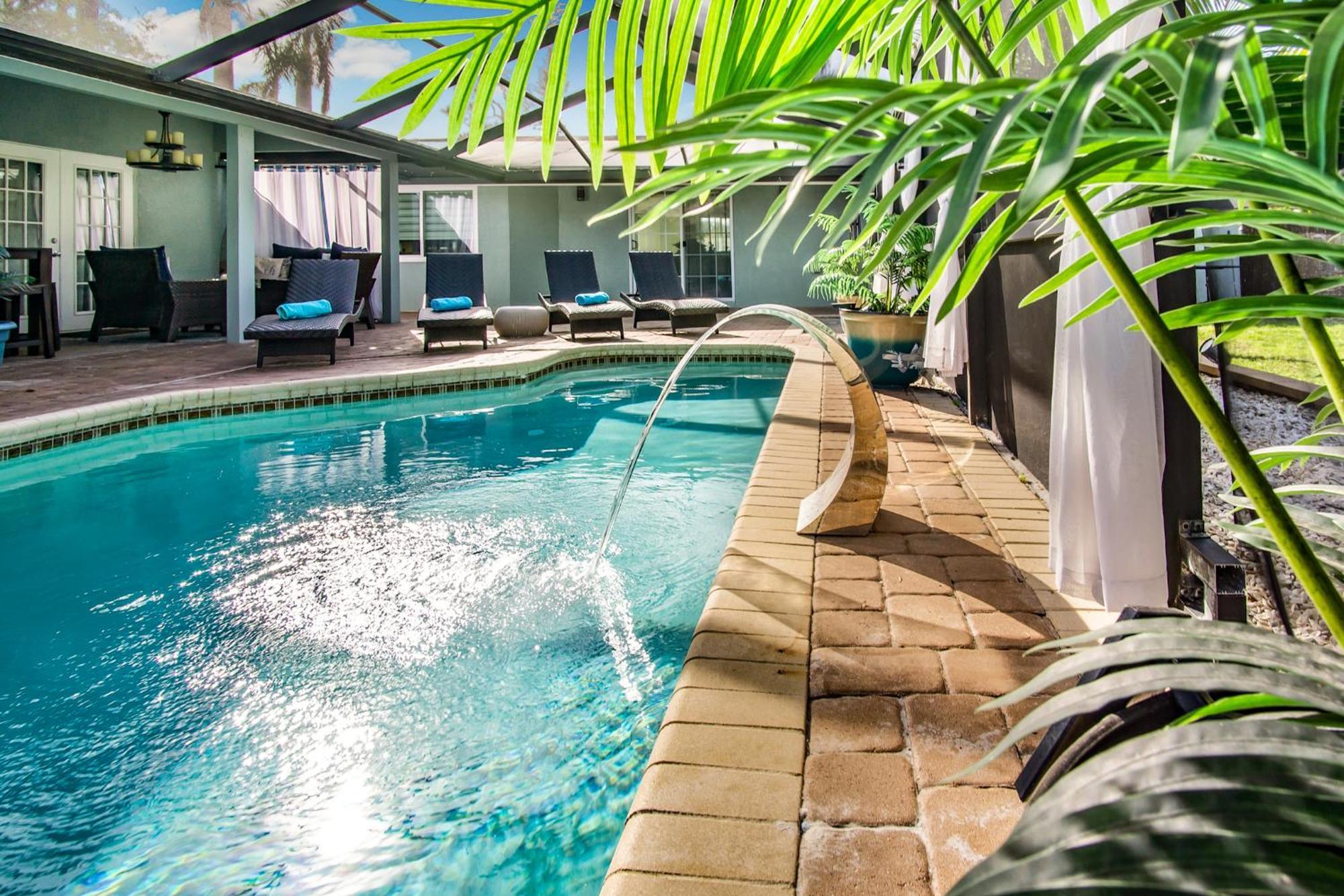 Beach Cottage With Heated Pool Just Off Siesta Key Sarasota Esterno foto