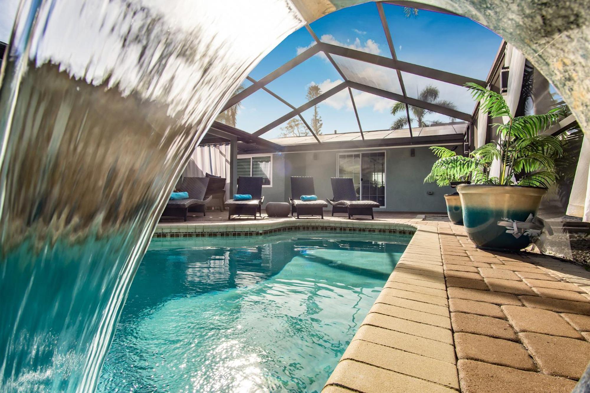 Beach Cottage With Heated Pool Just Off Siesta Key Sarasota Esterno foto